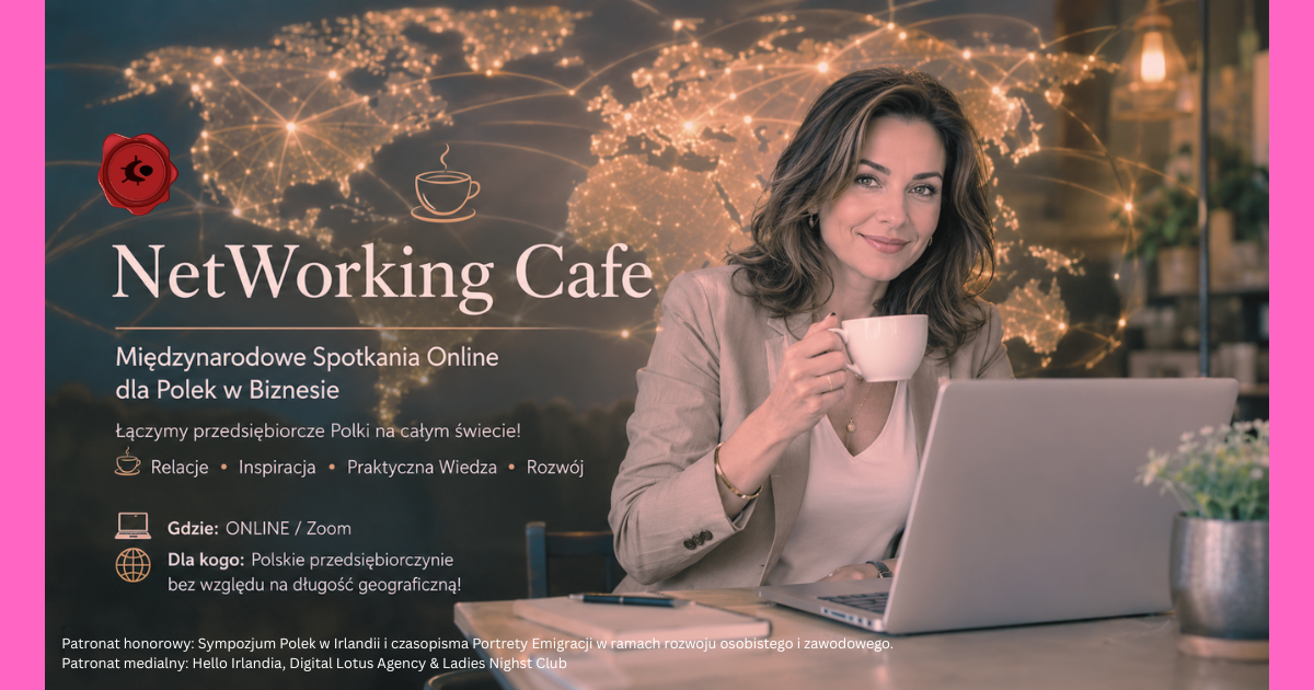 NetWorking Cafe: Międzynarodowe Spotkania Online dla Polek w Biznesie